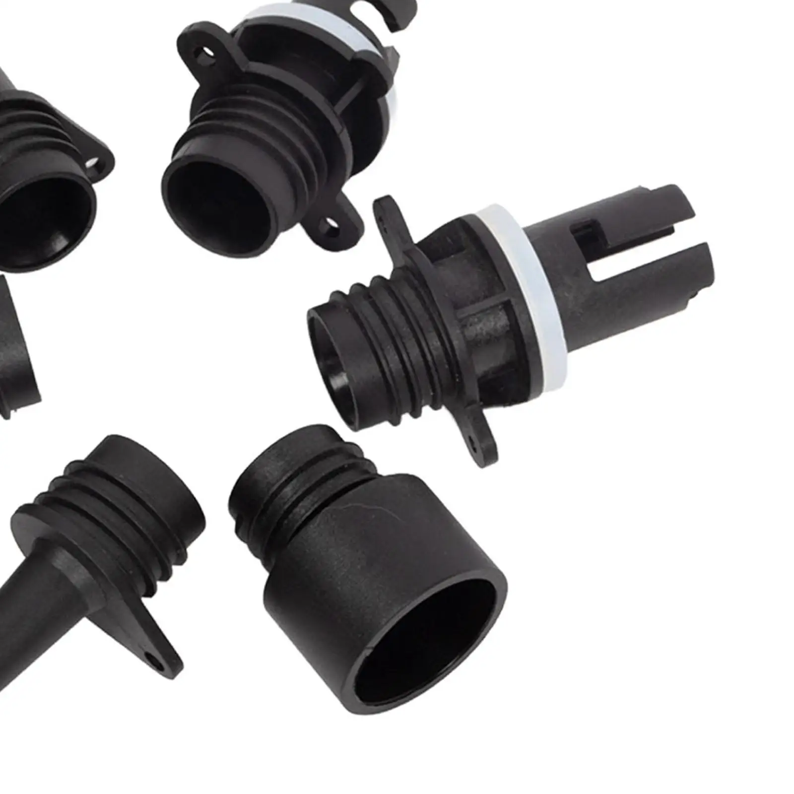 

Inflatable Pool Swing Pump Adapter Black PP Material Air Valve Connector for Inflatable Boat Kayak Paddle Board