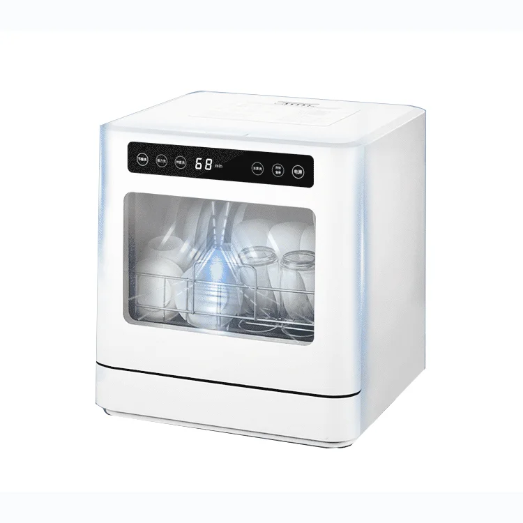 Smart Household Kitchen Appliance Freestanding Installation Design Automatic Home Dishwashers