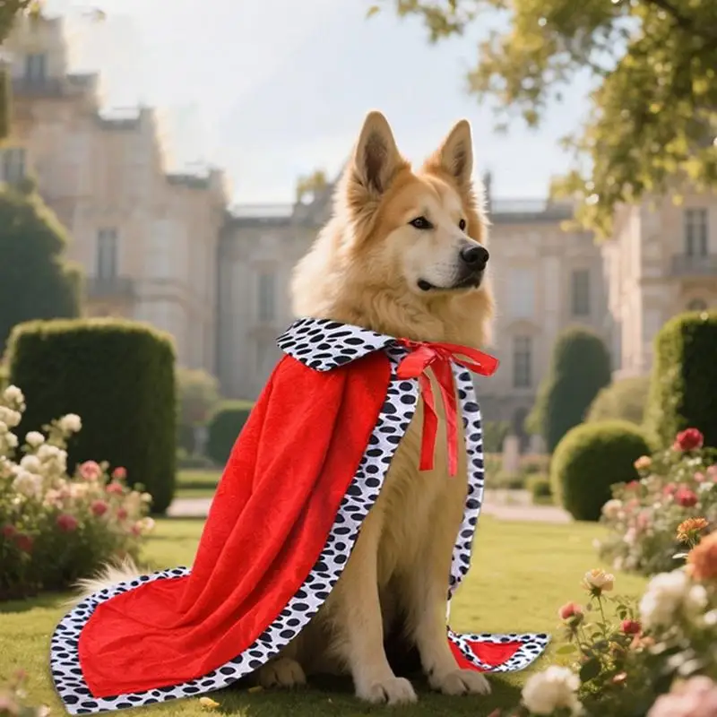 زي الكلب الملكي الجديد لعام 2025، قبعات قطيفة، تيجان متألقة، مريحة لحفلات أعياد الميلاد #3