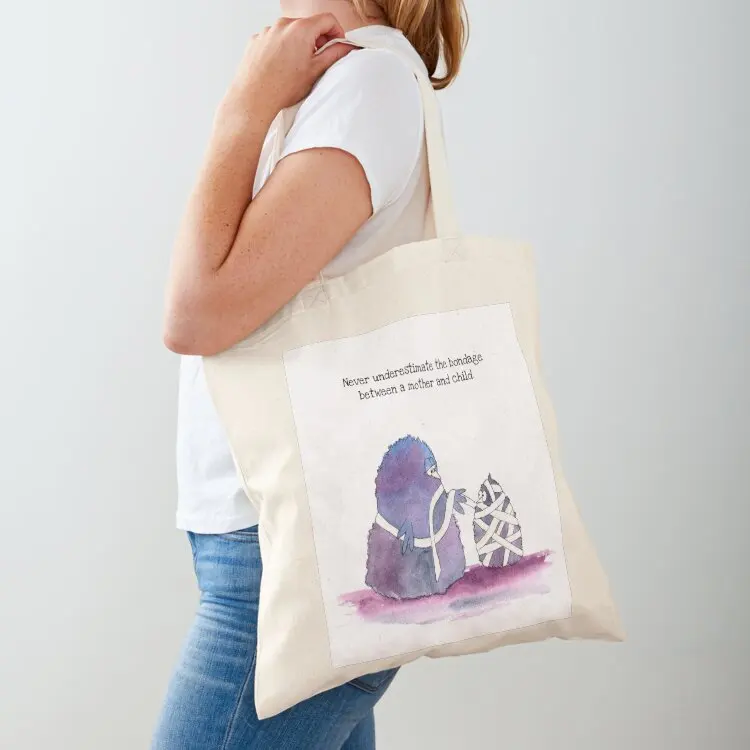 

Bondage Tote Bag shopping trolley bag Women's beach bags supermarket folding bag Shopper