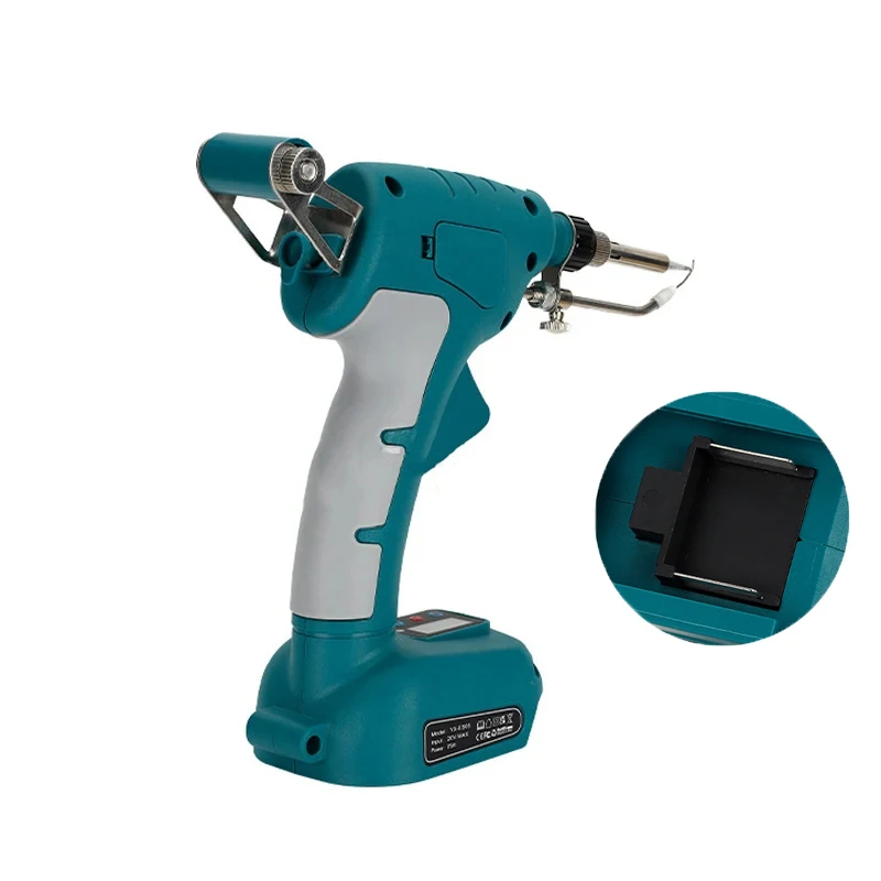 

75W Auto Tin Feed Soldering Iron Gun for Makita 18V Batteries LED Display Cordless Soldering Iron Kit Quick Soldering Iron Tools