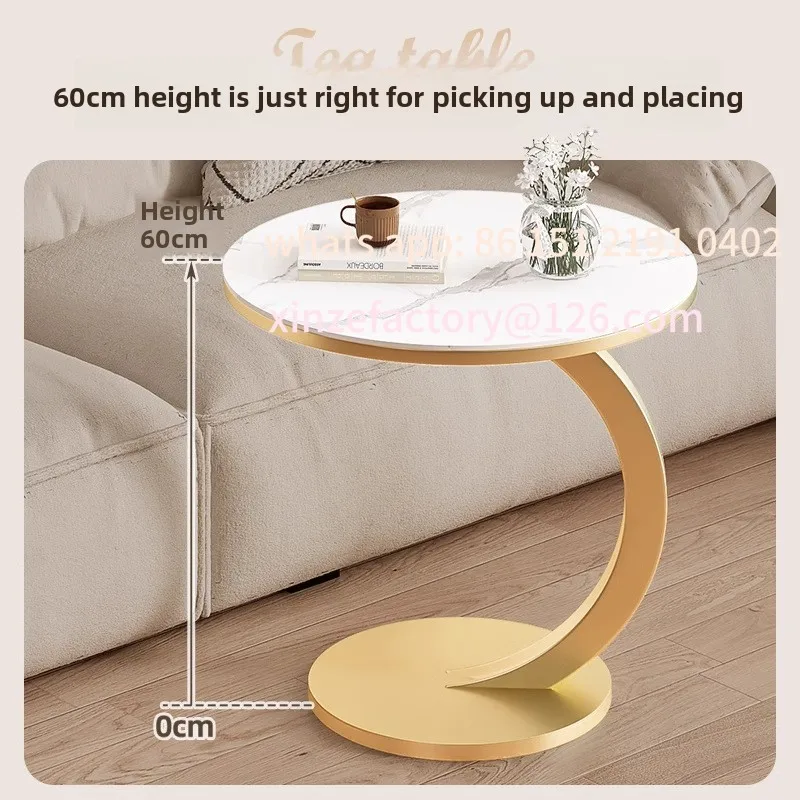 Customizable Coffee table marble side table sofa side balcony