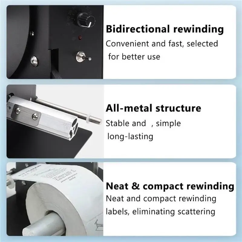 Y1UB Modifiable Speed Label Rewinder 1 8 foot Per Second Featuring Automatic Synchronization Efficient action
