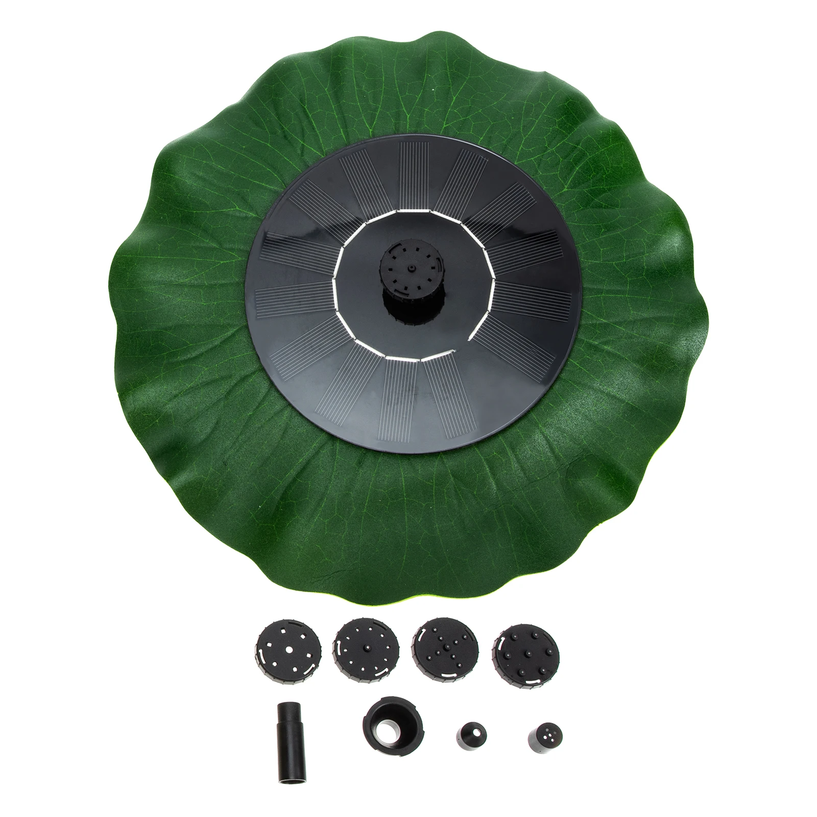

Kit Outdoor Garden Decor Pond Water Pump Set Powered Bird Bath Circulation Durable Safe Odorless No Required Pond Solar