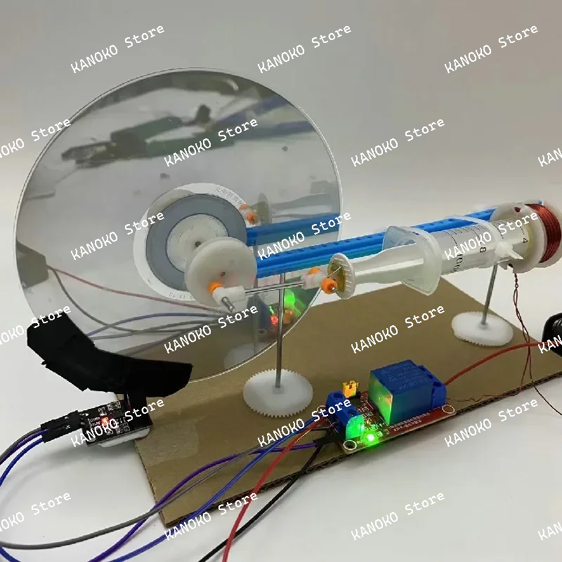 

Модель ручной сборки своими руками, небольшое изобретение, инновация, конкурс студентов, эксперимент с электромагнитными двигателями