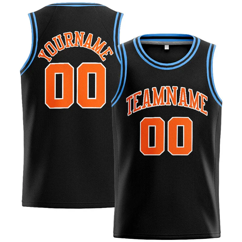 Black Basketball Vest Men And Children Custom Personality Name Number Sport Tank Top Summer Cool Street Casual Fashion T-shirt