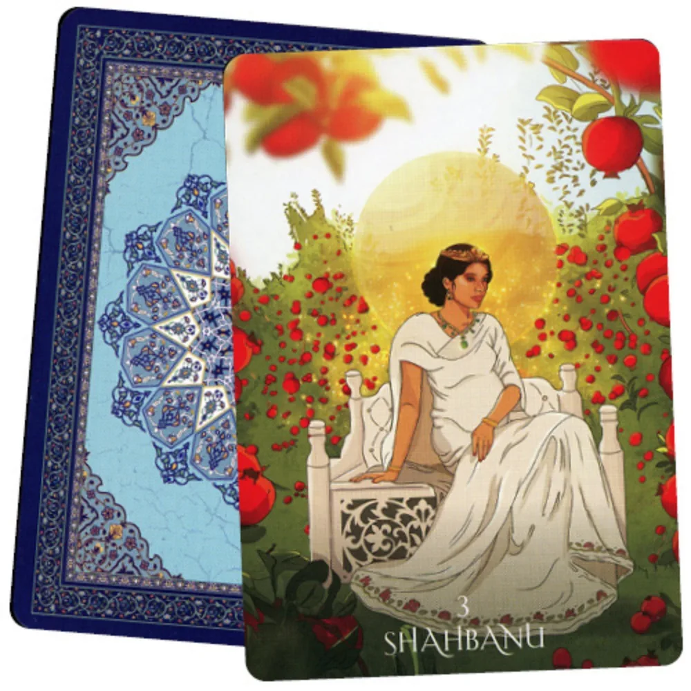 10,3*6 cm The Sufi Tarot 78 baraja de cartas curar tu vida con la antigua sabiduría Sufi inspirada en Tarot tradicional