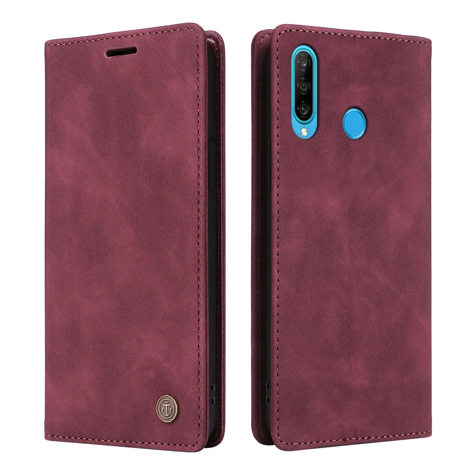 Luxus PU-Leder Wallet Case für Huawei P30 Lite P30 Pro P Smart 2019 P Smart Z Y9 Prime 2019 mit Halterung und Klappständer Handyhülle – Detail 9