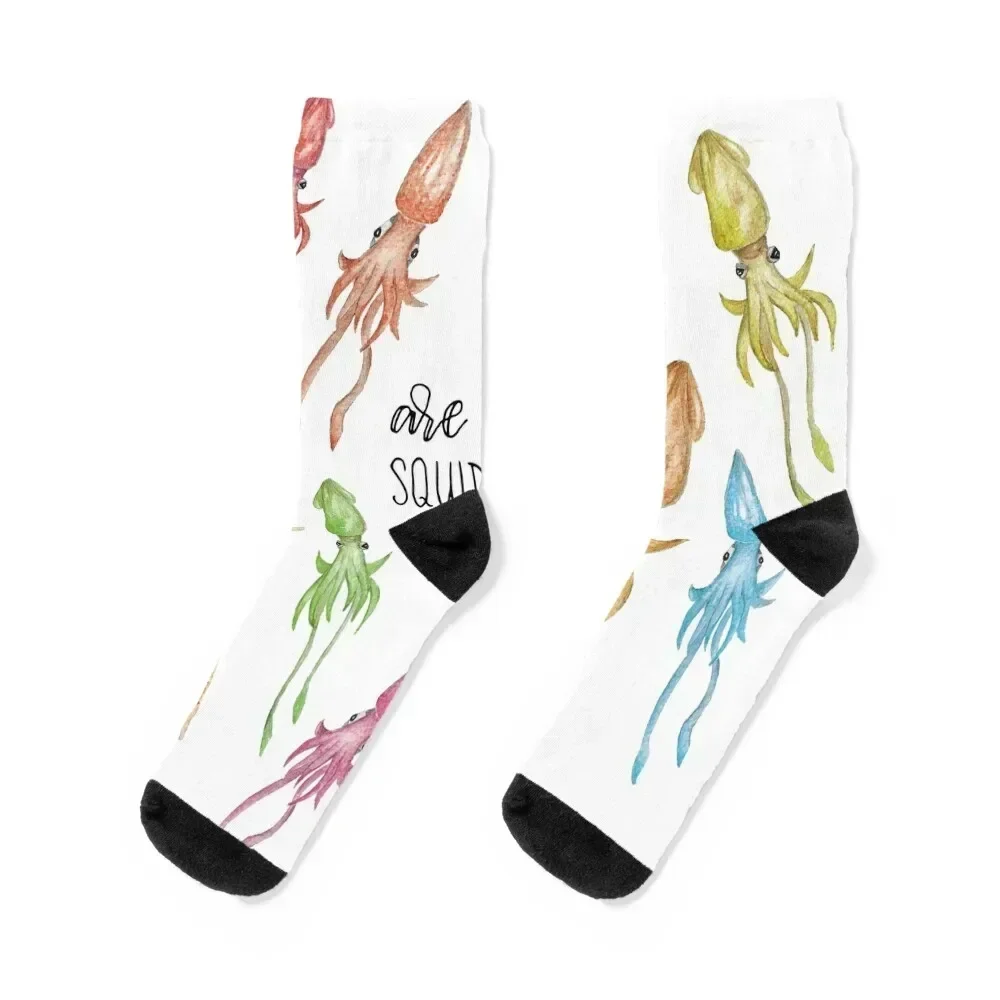 Are You Squidding Me? Socks short christmass gift Run summer Mens Socks Women's hockey gift hiking Men's Socks Luxury Women's