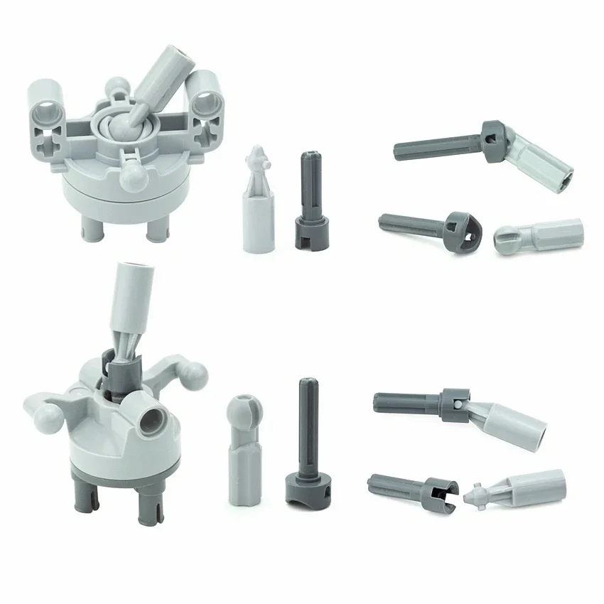 Eixo técnico Direção CV Ball Joint Drive, Building Blocks Part Connector, Cardan Joint, Compatível 32494 52730 52731, 10Pcs por conjunto