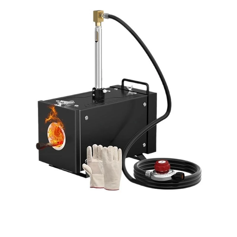 Stainless Steel Propane Forge Furnace Quenching Tempering Annealing for Horseshoe Farrier Blacksmith