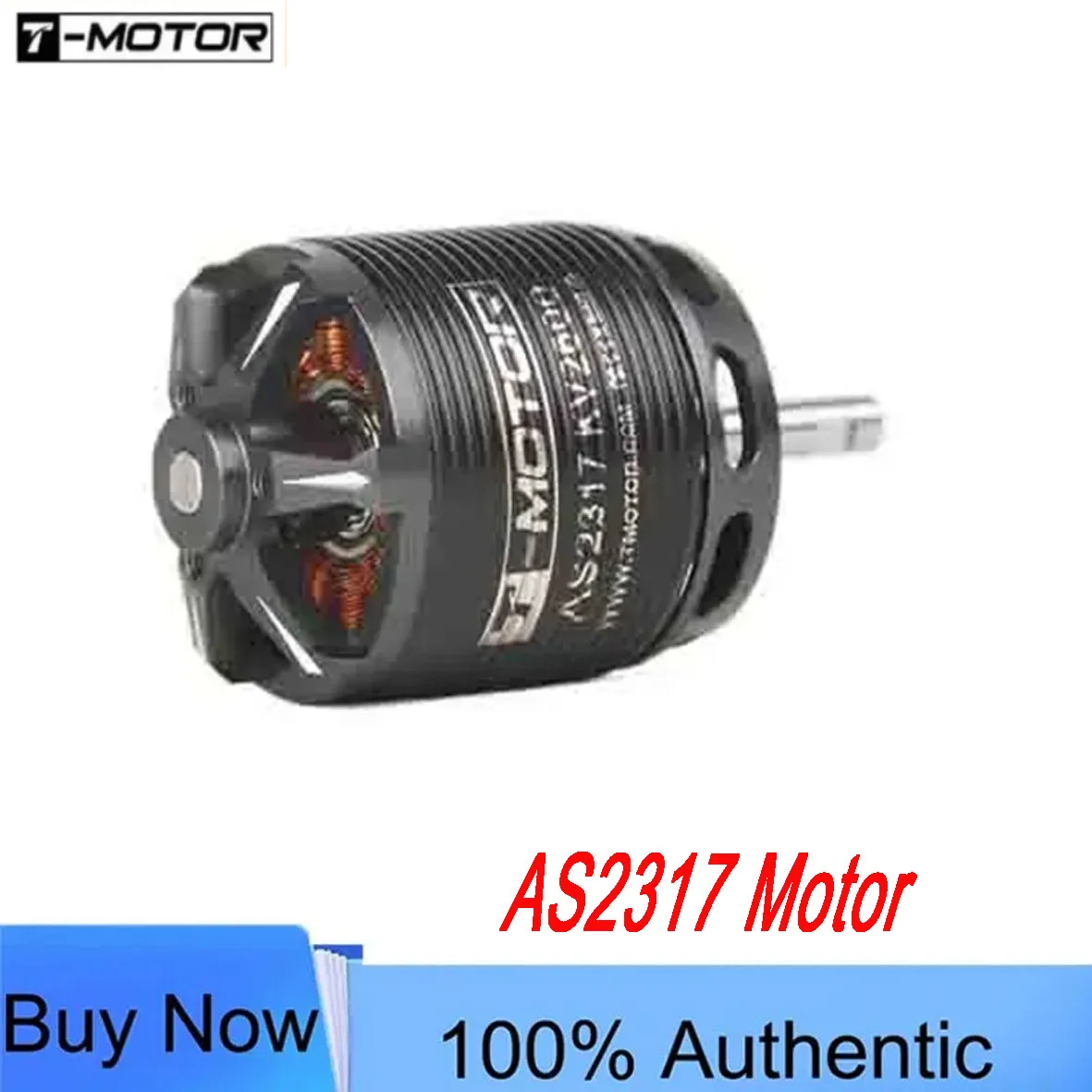 T-MOTOR AS2317 Long Shaft KV880 KV1250 KV1400 Brushless Motor Outrunner For small 3D Fixed Wing Drone RC Parts