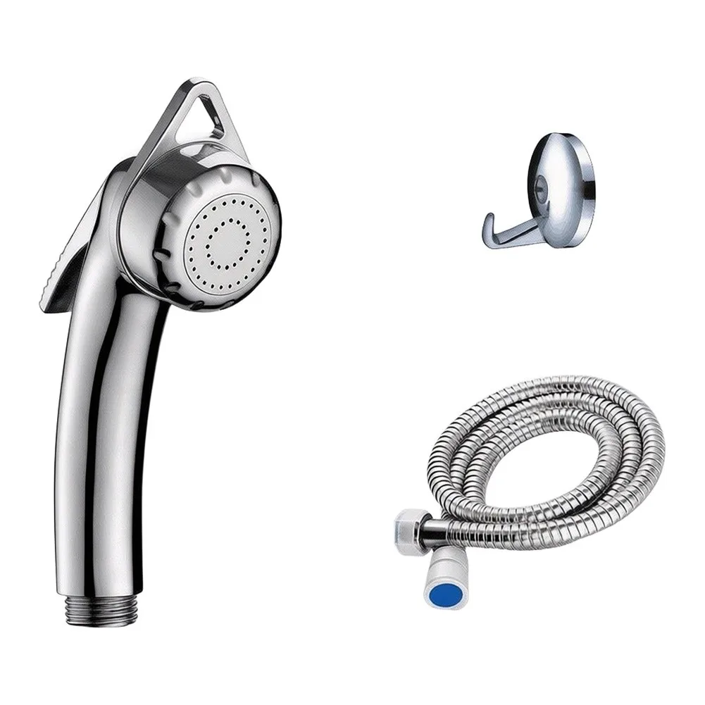 For G12 Thread Connection Ergonomic Trigger Sprayer Handheld Bidet Sprayer High-Polished For Mirror Chrome Finish