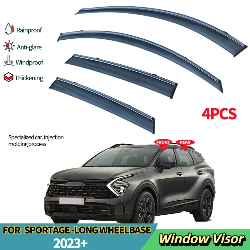

Car Window Visor for KIA Sportage NQ5 LWB 2023+ Side Window Deflector