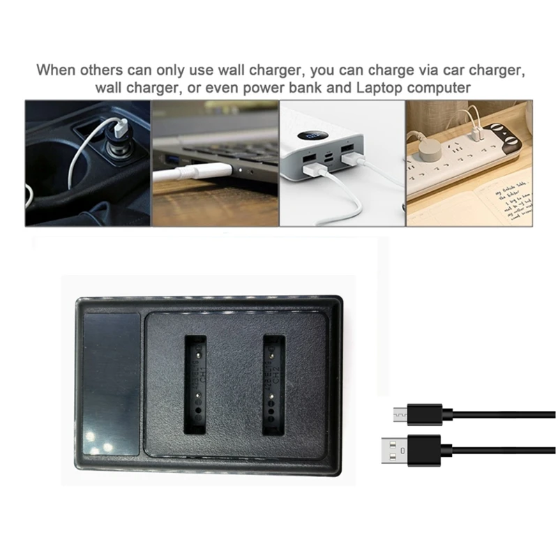 EN-EL19 Charger LCD USB Dual Battery Charger For Nikon S3100 S3600 S3700 S4100 S4150 S4200 S4400 S5300 Digital Camera