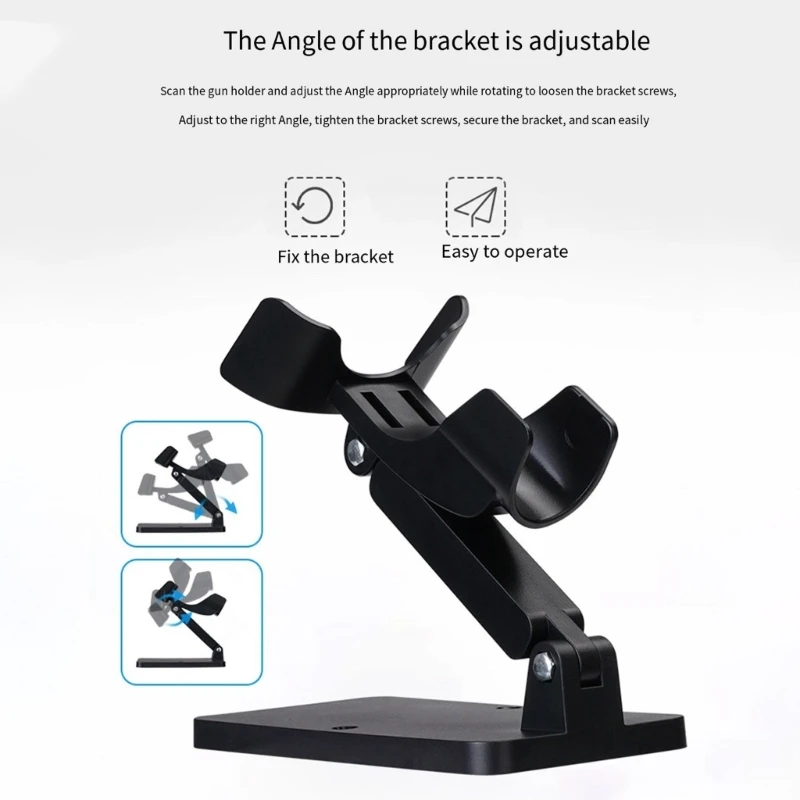 

Universals Barcode Scanner Holder 360 Adjustable Stable Base for Supermarkets Retail Stores best sale