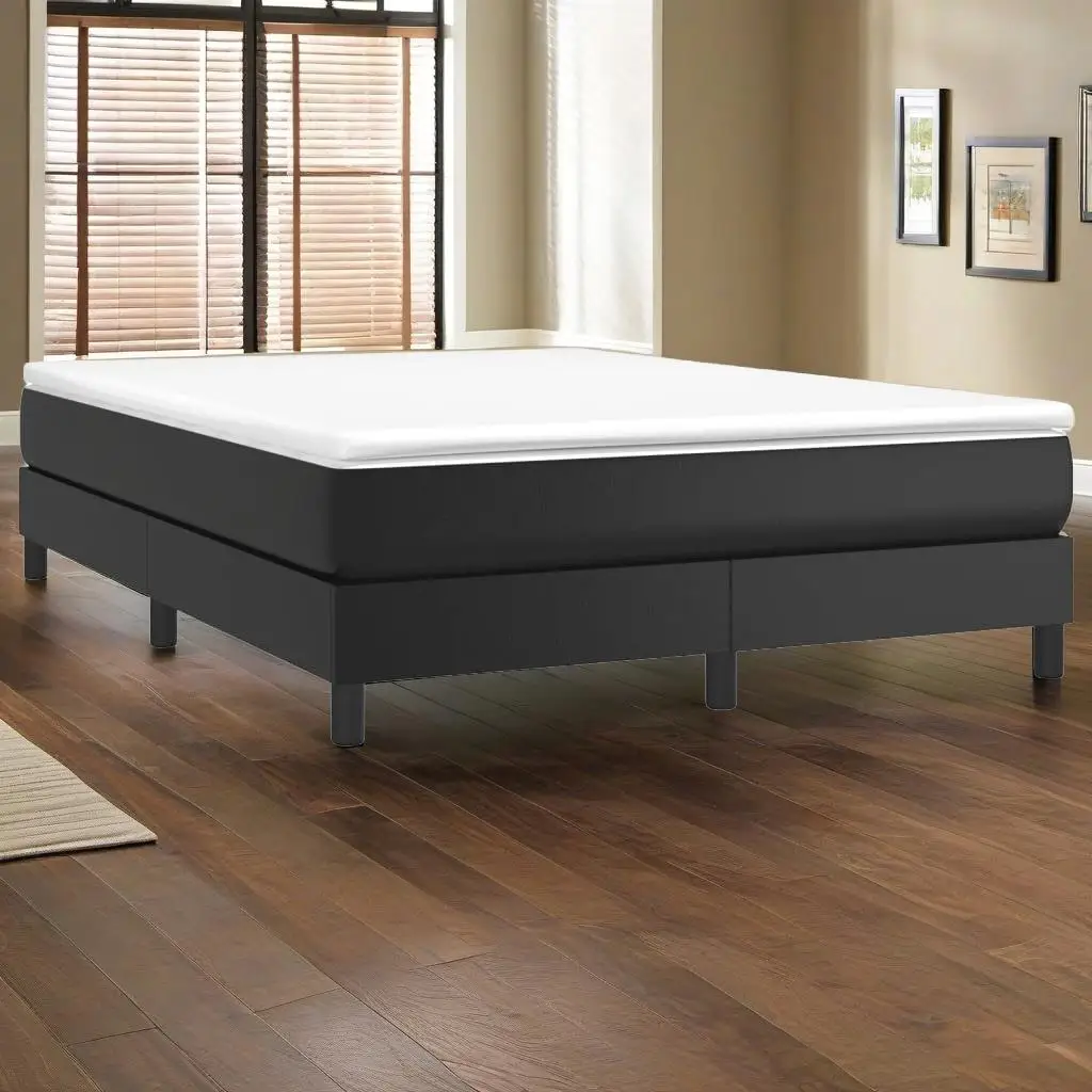 Full Faux Leather Bed Frame (Mattress Not Included) - US Shipping Only