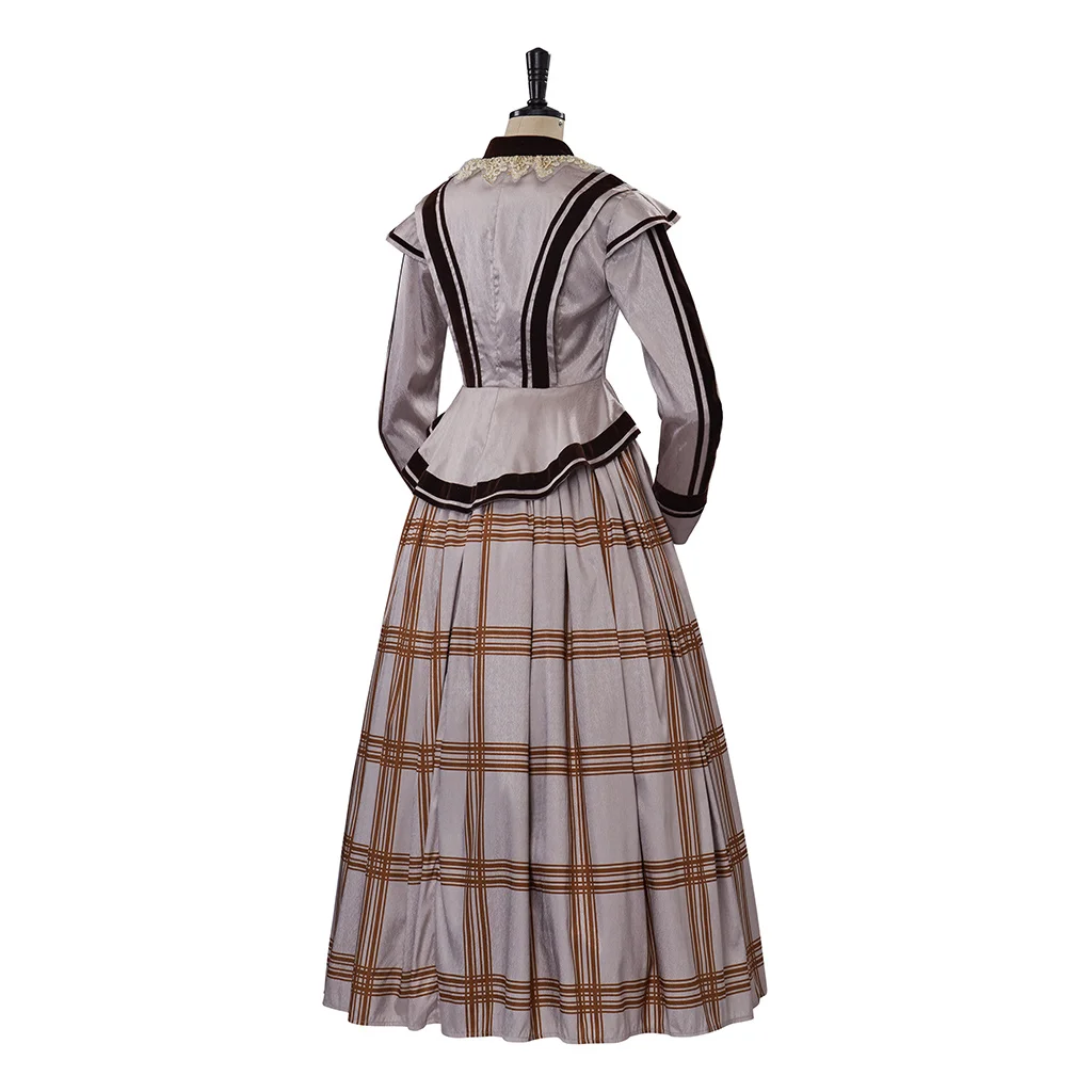 فيلم لينكولن ماري تود تأثيري حلي الكرة ثوب ماري تود الحرب الأهلية الفيكتورية أزياء المرأة أزياء التاريخية