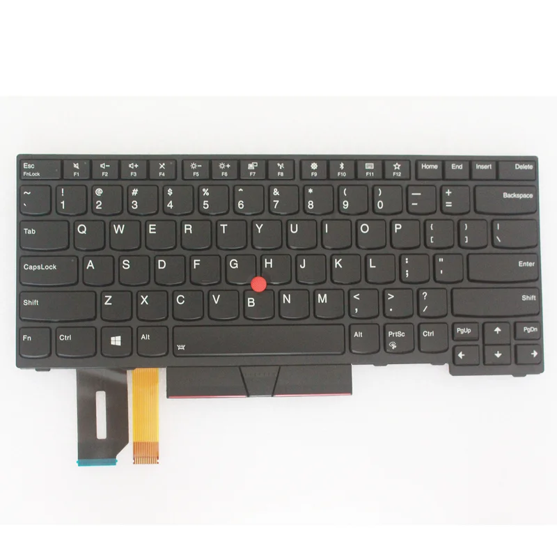 S  New FOR Lenovo Thinkpad E480 E485 L480 L380 Yoga T480S US Backlit Keyboard 01YP280