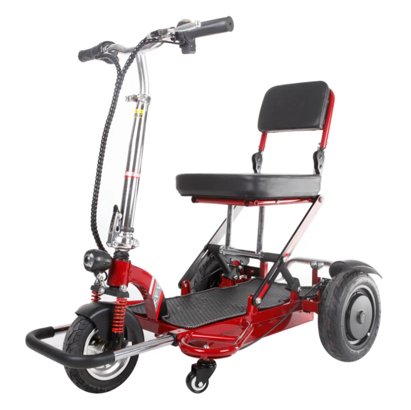 3 wheels electric lightweight smart portable mobility scooters for elderly