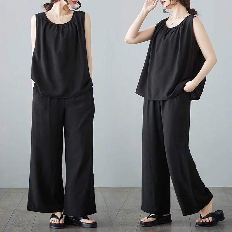 

Новый свободный женский топ в китайском стиле с открытым дизайном Ba, высококачественный жилет для похудения, летний комплект Faion