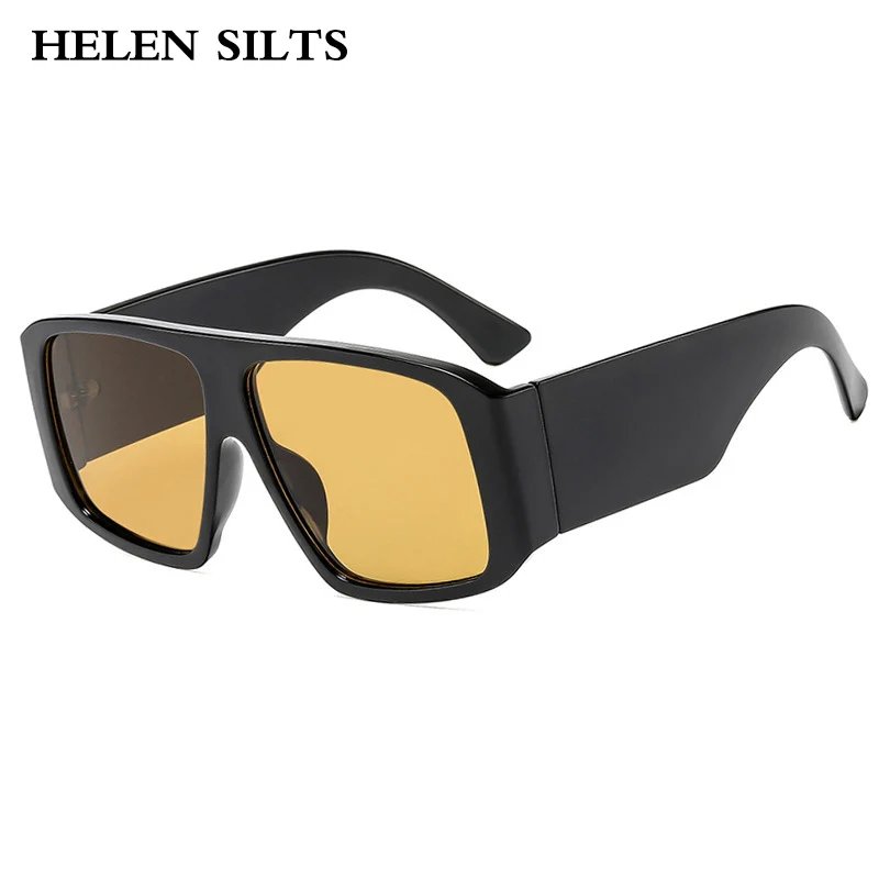 

y2k Oversized One Piece Square Sunglasses Women 2025 Luxury Brand Designer Vintage Men Punk Outdoor Sport Goggle Sun Glasses UV4