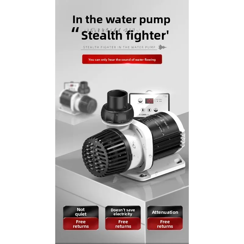 Fish Tank, Submersible Pump, Fish Pond, Silent Filter, Variable Frequency Pumping Pump, Bottom Suction, Fish