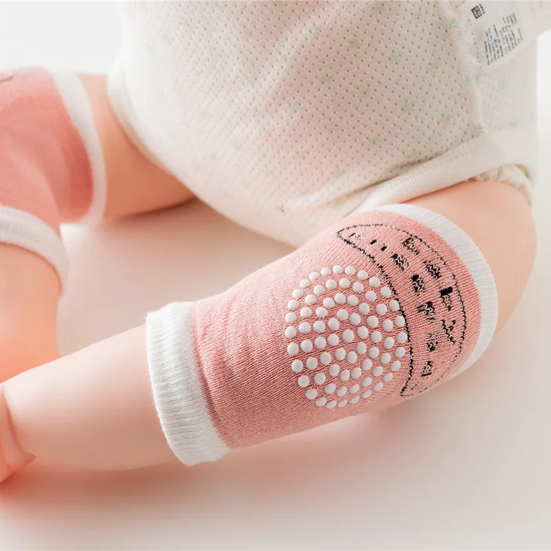 Genouillères de protection en coton pour bébé garçon et fille, protège les coudes rampants, genouillère de sécurité pour enfants, jambières pour nourrissons