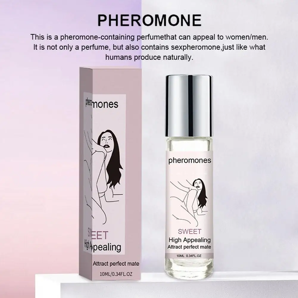 

10ml Natural Hormone Pheromone Ball Bearing Perfume Long-lasting Portable Attracts Men And Women Dating Flirting Perfume