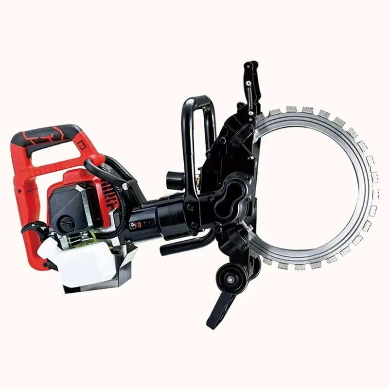 Portable 52cc 29cm Power Concrete Cutter, Wall Cutter, Ring Saw, Fire Gear Pump AJZN Low Voltage 220V