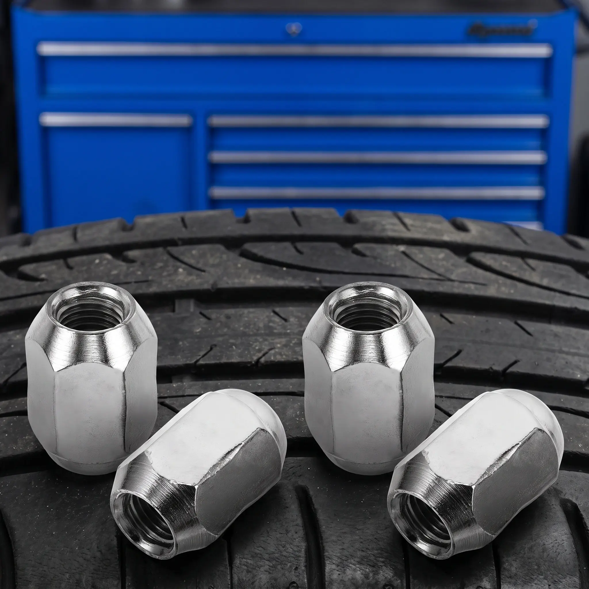4Pcs Beach Four Wheeler Wheel Bolts M10x1.25 High Tensile Off Road Hub Screws Atv Wheel Lug Nuts Shock Resistant Sand Vehicle - view 3