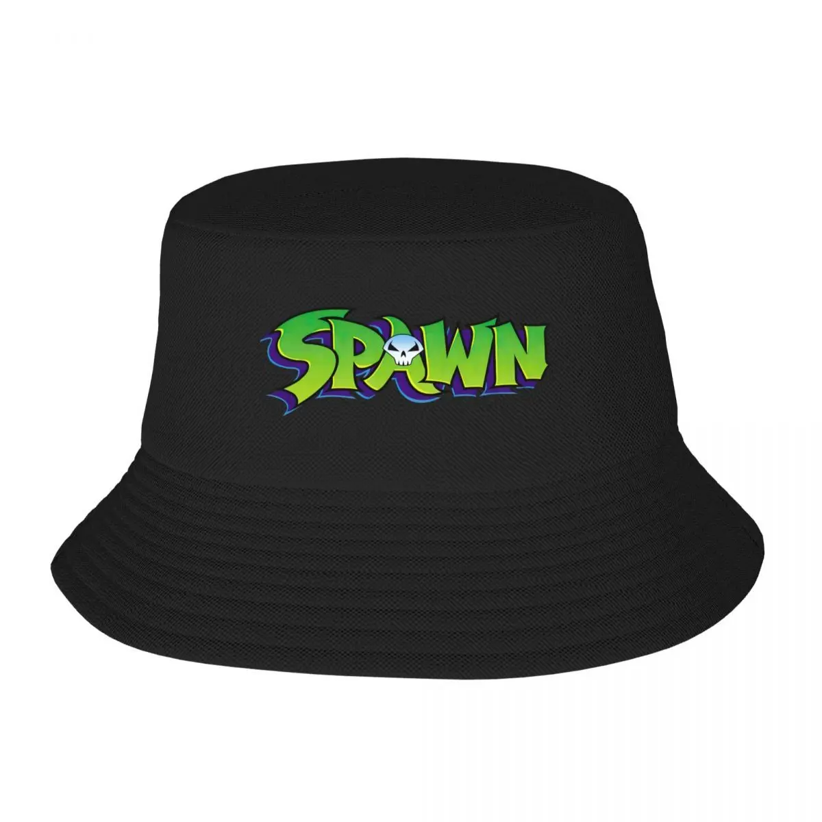 قبعة Spawn Simmons Movie Skullies Bucket Hat المضادة للأشعة فوق البنفسجية للشاطئ قبعة بيسبول صياد السمك