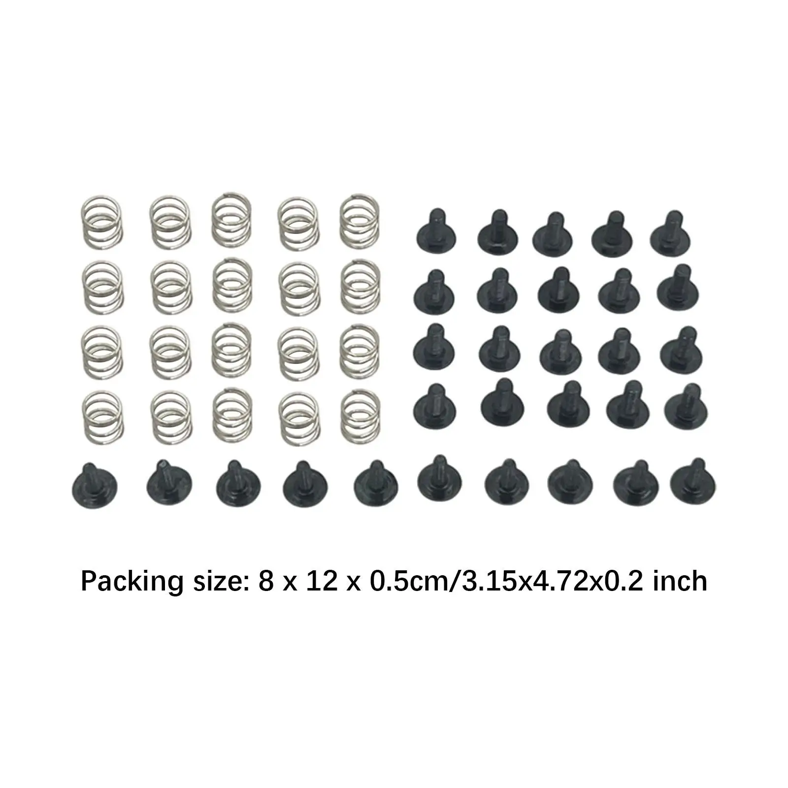 RC Accessories Spring Set Replacement Spare Parts Professional Sturdy Metal RC Parts Upgrade for MN168 LC79 MN78 1:12 RC Car DIY