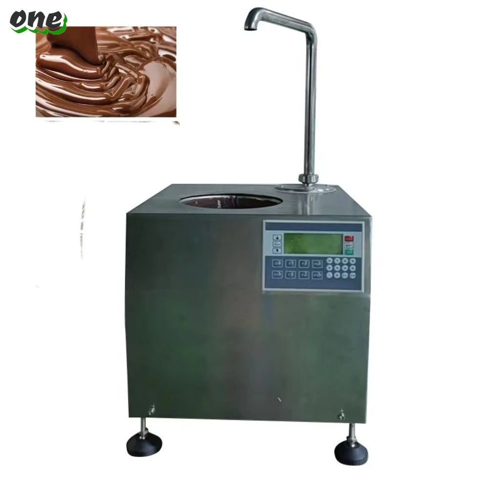 

New Commercial Hot Chocolate Melting Spreading Machine Chocolate Dispenser Tempering Machine