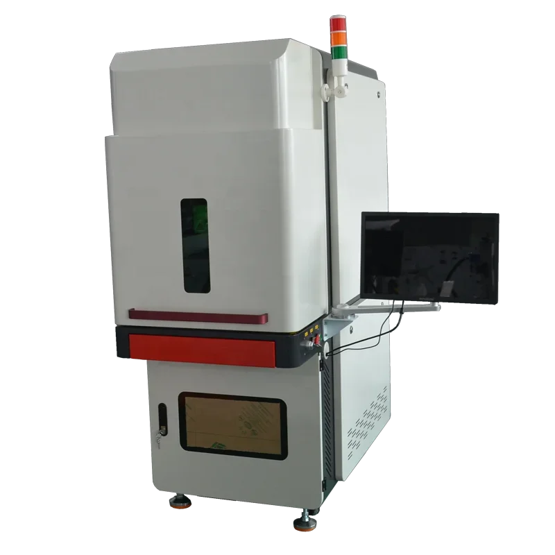 2026 Fiber Laser Marking Machine With Protect Cover  Raycus MAX 20W 30W 50W Fiber Laser Marker  Without Computer