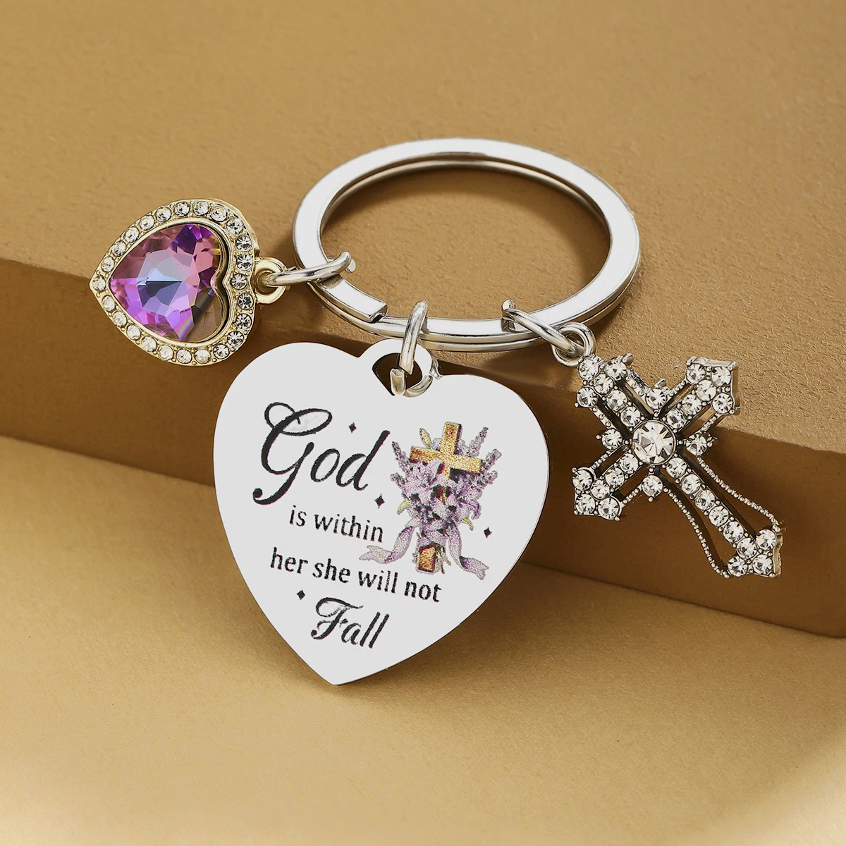 Christian Gift For Women Religious Inspirational Bible Verse Keychain Spiritual Biblical For Women Friends Girl Faith Based Gift
