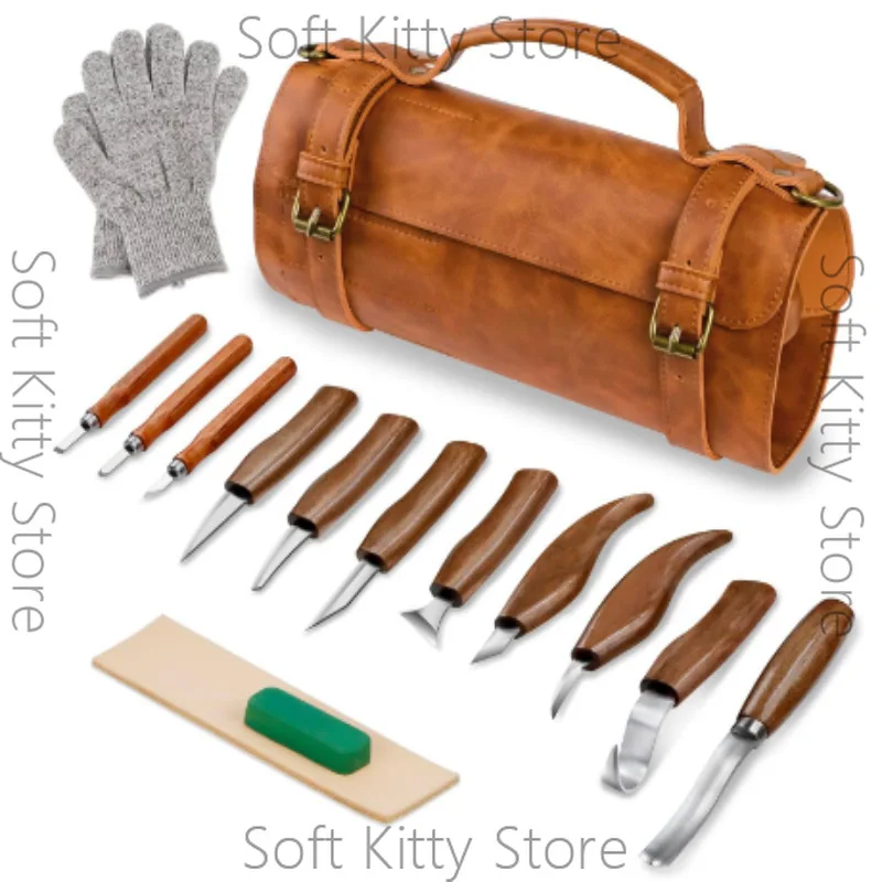 

DIY woodworking tools manual wood carving knife digging spoon digging plate carving knife manual carving knife