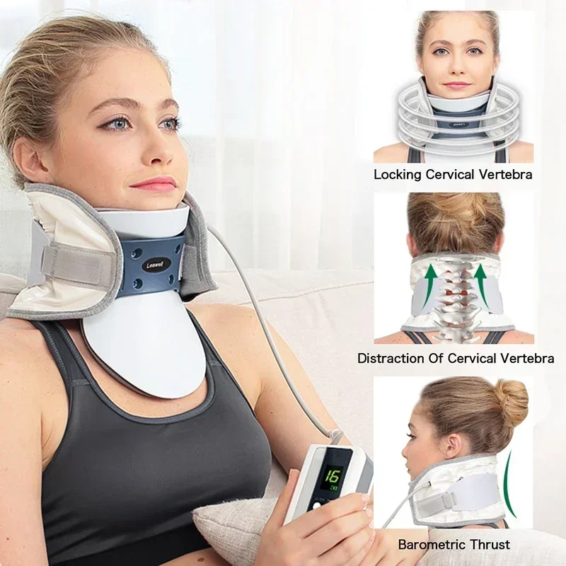 Best Seller FirstHot Selling Cervical Spine Fixator Stretch Neck Brace Neck Brace Support And Fix Cervical Spine