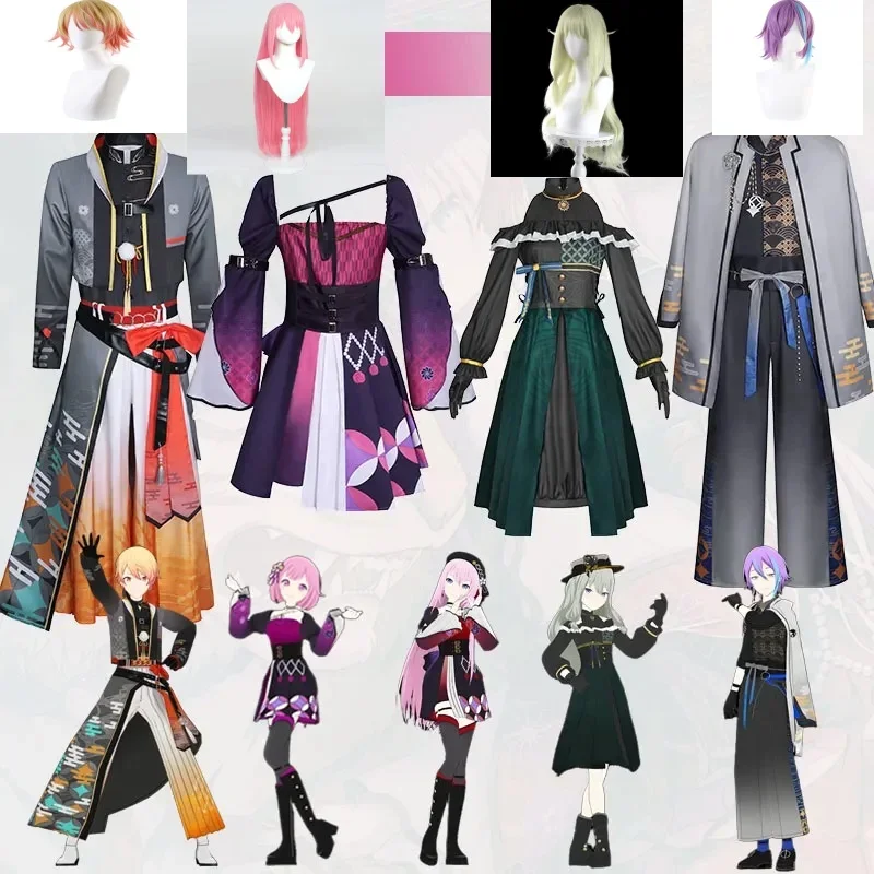 

Project Sekai Otori Emu Cosplay Kamishiro Rui Costume Wonderland X Showtime Kusanagi Role-playing Costumes Halloween and Wigs