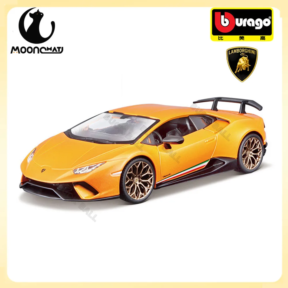 

Bburago 1:24 Lamborghini Huracan Model Super Alloy Car Die Cast Sports Car Collection Toy Luxury Vehicle Boy Birthday Gift