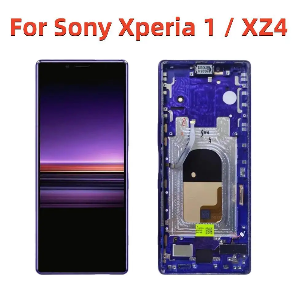 

6.5'' Original LCD Display For Sony Xperia 1 X1 XZ4 J8110 J8170 J9110 J9150 Touch Screen + frame Digitizer Assembly Replacement