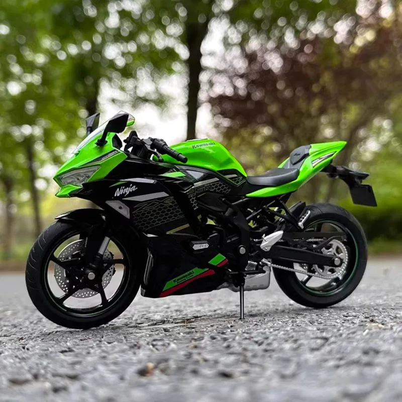 Society 1:12 ZX-25R Motorcycle Model Car Decoration Locomotive Model Car as a Gift to Friends