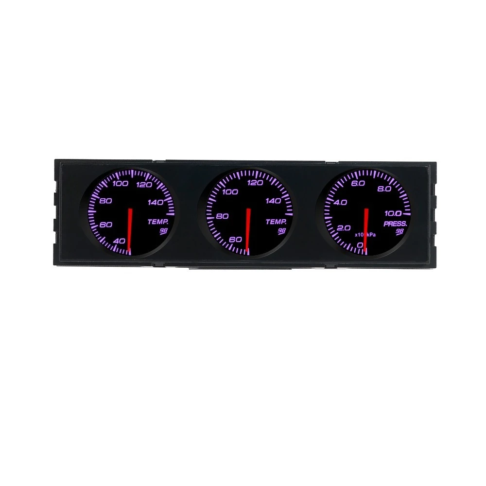 Auto Head-up Display HUD Wasser- & Öltemperatur Öldruck 10 Hintergrundlichtfarben Verfügbar Universal – Detail 12