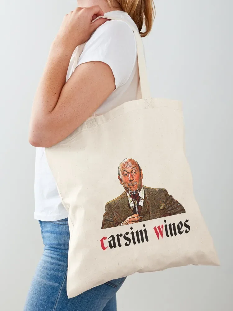 

Drink Carsini Wine Tote Bag tote bag men's Lady bag Eco Canvas