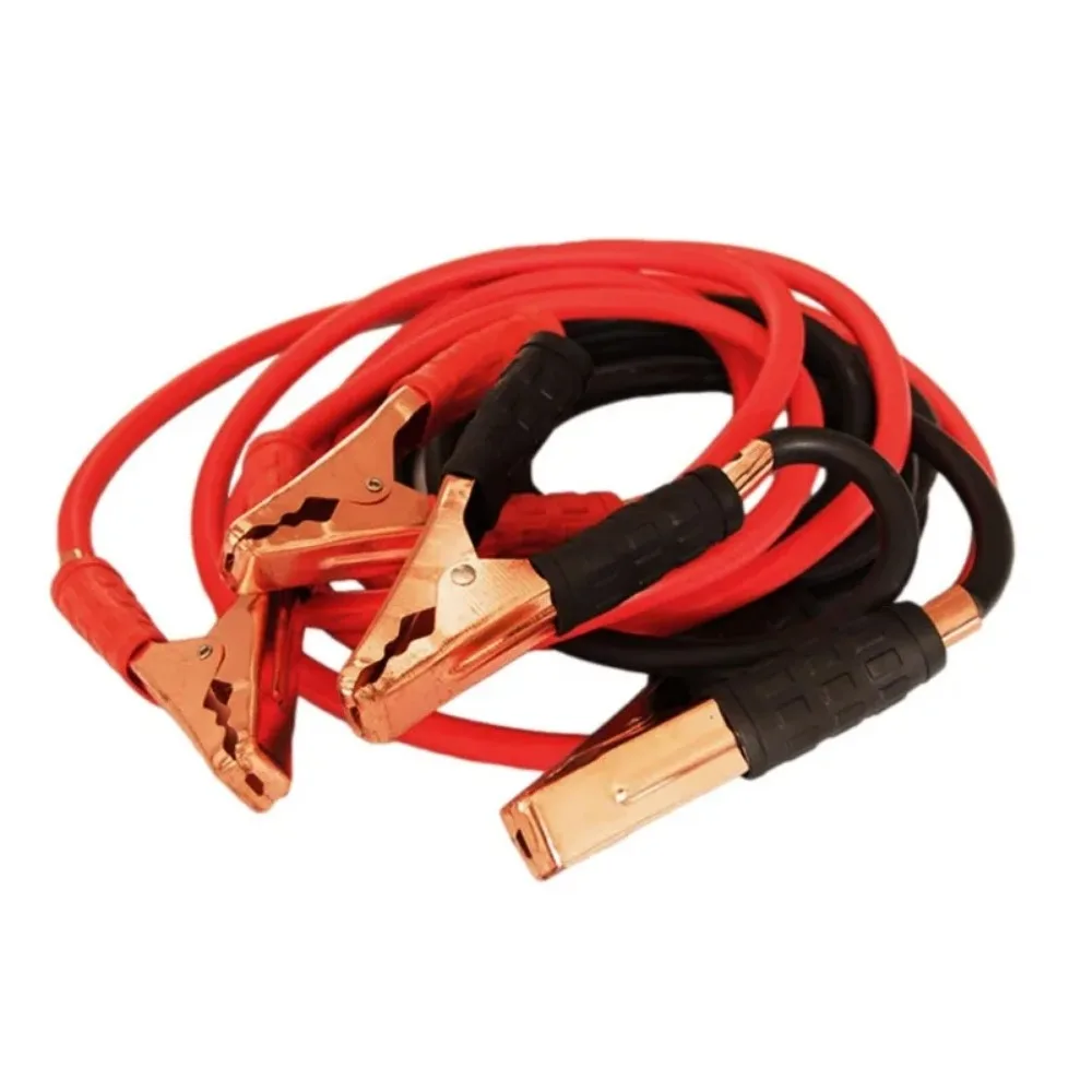 500A SUV Car Battery Jumper Cables, Emergency Jump Starter Leads, Booster Cables, Double - Ended with Clamps