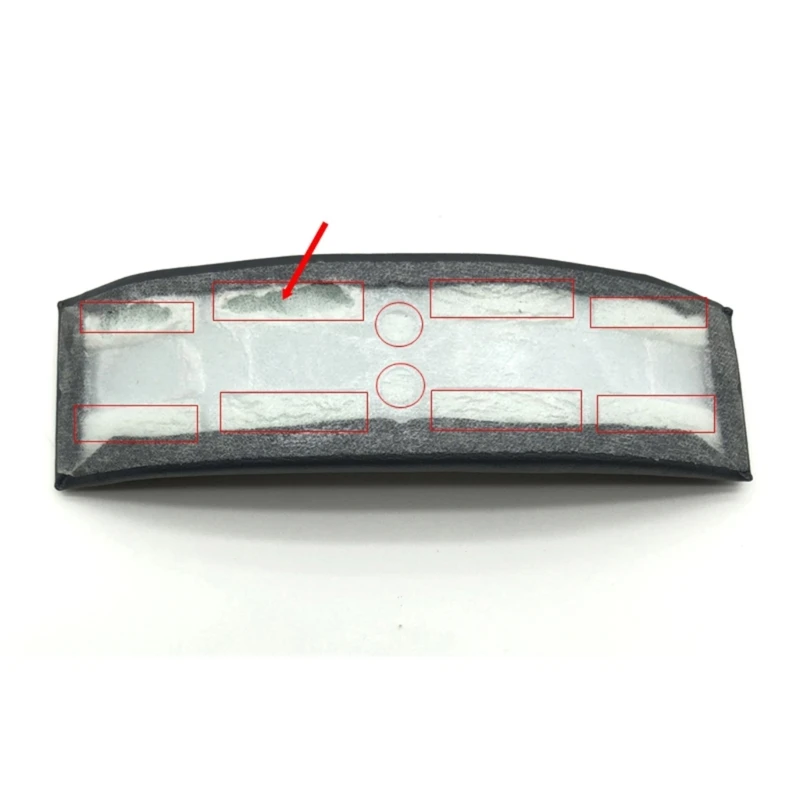 Bantalan Ikat Kepala Headset untuk MDR-100AAP 100A H600A Bantalan Bantalan Penutup Kepala Lengan Balok Kepala Pengganti