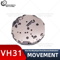TMI VH31A movement New Japan  VH31B Movements Original SII/TMI VH31 Watch Movement 3 hands Sweep second