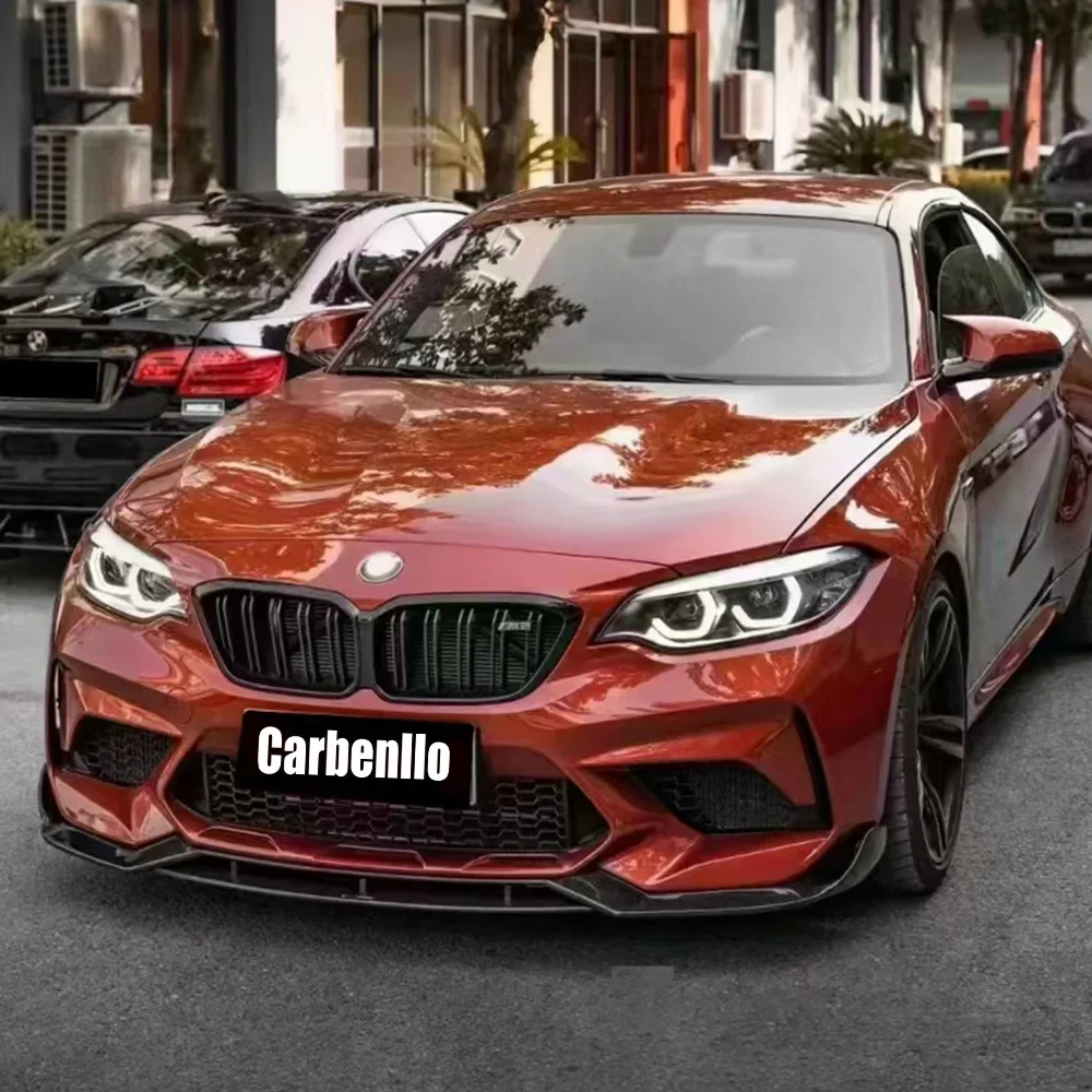 2025 Carbon Fiber Front Bumper Lip For F87 M2 Competition 2016-2021