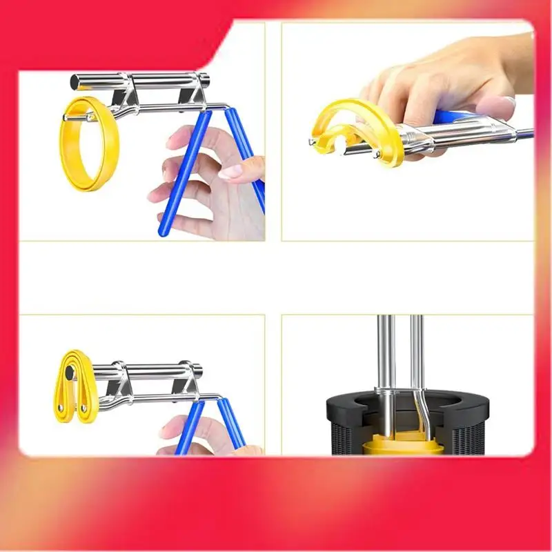 

Hydraulic Seal Piston Rod Nstallation Tool Kit With Pick And Hook Set Hydraulic Cylinder Piston Repair Seal Tools-M54K