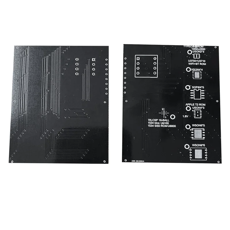 3X T2 ชิปอ่านและเขียน Bios Socket สําหรับ Air T2 Ssd Rom Typec Rom Holder-ใหม่